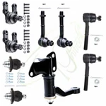 Fits 95-97 Nissan Pickup 4WD 9PCS Front Ball Joints Tie Rods Idler Arm Kit. Fixed Price $63.36.