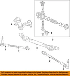 Gm Oem 11-19 Sierra 2500 Hd Steering Gear Linkage-idler Arm 84068279. Fixed Price $167.98.