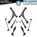 8PC Steering Suspension Kit Control Arms Tie Rods Sway Bar End Links. Fixed Price $249.85.