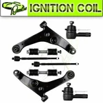 For 2002-2006 Mitsubishi Lancer 8PCS Front Lower Control Arms Sway Bars Tie Rods. Fixed Price $70.01.