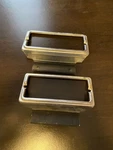 1977 1978 Chevrolet Chevy Caprice Reverse Back Up Light Bezel Trim Set Pair Gm. Fixed Price $85.00.