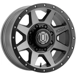 Icon Alloys Rebound Hd 17X8.5 8X170 +6MM Titanium Wheel Rim 17" Inch. Fixed Price $336.76.