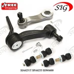 4PC Front Sway Bar Pitman Idler Arm Steering Kit For 1995-2005 Chevy Blazer 4WD. Fixed Price $46.99.