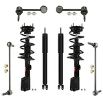 Monroe Front Struts Rear Shocks Sway Bars Kit Pcs 13-18 Ford Explorer Fwd. Fixed Price $579.95.