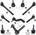2WD Front Ball Joints Tie Rods For 1997 1998 1999 Dodge Ram 1500. Fixed Price $130.95.