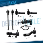 Front Inner Outer Tierod 3-GROOVE Pitman Arm Kit For Chevy Silverado 2500 3500. Fixed Price $82.43.