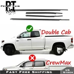 4 Window Moulding Weatherstrip Seal Belt For Toyota Tundra 2007-2020 Double Cab. Fixed Price $36.24.
