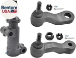 Front Steering Kit Idler Arm, Pitman 4 Grooves And Bracket Assembl. Fixed Price $98.97.