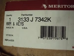 Meritor Front Axle Steering Arm & Keys Genuine. Fixed Price $199.00.