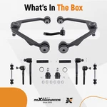 13X Front Control Arm Tierods Sway Bar 97-03 Ford F-150 Expedition F-250 Rwd. Fixed Price $88.45.