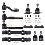 11PCS Front Ball Joints Tie Rod End Adjusting Sleeves Pitman Arm For Chevy C20. Fixed Price $80.32.