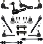 2WD Front Ball Joints Sway Bars Tie Rods For 2000 2001 Dodge Ram 1500. Fixed Price $165.95.