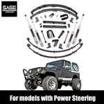 4 Inch Lift Kit For Jeep Wrangler Yj With Power Steering. Fixed Price $679.95.