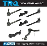 Trq Front Tie Rod End Adjusting Sleeve Pitman Idler Arm Steering Kit Set 8PC 4WD. Fixed Price $104.95.