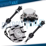 2WD 4PC Front Wheel Bearing And Hubs Sway Bar Links Kit For 2012 Ram 2500 3500. Fixed Price $247.80.