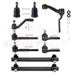 10 Pcs Fits Lincoln Town Front Tie Rod Ball Joint End Idler Arm Pitman Kit. Fixed Price $65.49.