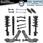 Control Arm Ball Joint Tie Rod Sway Link Loaded Strut Shock Suspension Kit 16PC. Fixed Price $435.80.