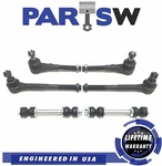 Partsw 6PC Tie Rod Sway Bar Kit Ford F-150 Heritage 2004 Rwd F-250. Fixed Price $41.37.