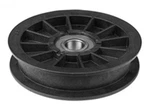 Rotary 12298. Pulley Flat Idler 11/16" X 4". Replaces Hustler 784827. Fits Fastr. Fixed Price $19.94.