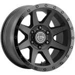 Icon Alloys Rebound 17X8.5 5X150 +25MM Double Black Wheel Rim 17" Inch. Fixed Price $312.78.