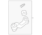 Genuine Nissan Pitman Arm D8502-VK90A. Fixed Price $281.27.