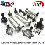For 1995 - 2000 Gmc K1500 4WD Front Ball Joint Tie Rod End Pitman Arm 11PC Kit. Fixed Price $91.99.