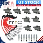 Pack Of 8 Round Ignition Coil UF262 Spark Plug Wire For Chevy Silverado 1500 Gmc. Fixed Price $99.80.