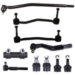 New 10PCS Front Lower Upper Ball Joint Tie Rod Suspension Kit 2000-2004 Ford. Fixed Price $104.07.