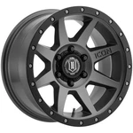 Icon Alloys Rebound 17X8.5 6X5.5" +25MM Titanium Wheel Rim 17" Inch. Fixed Price $312.78.