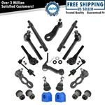 Front Steering Suspension Kit Set 98-02 Ford Lincoln Mercury Rwd. Fixed Price $136.14.