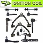 12X 1997-2001 2002 2003 Ford F150 F-150 4WD Front Control Arms Tie Rod Ends. Fixed Price $100.04.