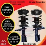 Monroe Oem Front Struts Assembly 1998-2004 Chrysler Concorde Lifetime Warranty. Fixed Price $284.03.