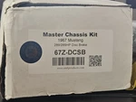 Fits 1967 Mustang Disc Brake 289/289HP Amk Master Chassis Kit 366 Pcs Free Ship. Fixed Price $445.00.