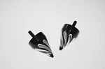 Black Helix Handle Bar Ends Weights Gsxr 600 750 Sv King TL1000R HBE30A3. Fixed Price $20.66.