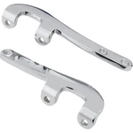Flat Plate Steering Arms, Chrome, Fits Chevy. Fixed Price $79.99.