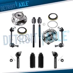 Front Wheel Hub Bearing Tie Rod Boot Kit For 2003 2004-2009 Toyota 4RUNNER GX470. Fixed Price $193.11.