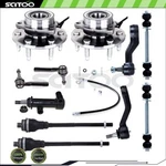 For 99-06 Chevrolet Silverado Front Tie Rod End Sway Bar With Wheel Hub Bearing. Fixed Price $142.11.