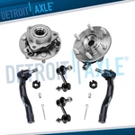 Front Wheel Bearing Hub + Outer Tierod Sway Bar For 2011 2012 2013 Infiniti QX56. Fixed Price $229.28.