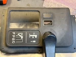Yale Forklift Picker Steering Lever, Bearing, Sprocket And Trim Panel 505039200. Fixed Price $298.00.