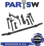 Partsw 9PC Complete Steering Kit For Chevrolet K1500 1988-1999 4WD. Fixed Price $83.29.