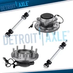 2WD Drw Front Wheel Hubs Sway Bars For 2011-2016 Silverado Sierra 2500HD 3500HD. Fixed Price $265.95.