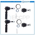 Eccpp 2X Ball Joint + Tie Rod End Suspension Kit For 2002-2005 Dodge Ram 1500. Fixed Price $41.98.