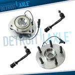 Front Wheel Bearing & Hub Assembly Sway Bar Link For 2004 2005 Dodge Durango Abs. Fixed Price $165.16.