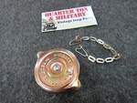 Radiator Cap New Military Fits M38A1 M170 CJ2A CJ3A Mb Gpw. Fixed Price $18.50.