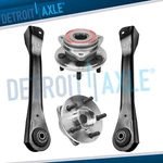 4PC Front Wheel Bearing & Hubs Upper Control Arms For 2000-2006 Jeep Wrangler Tj. Fixed Price $125.02.