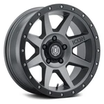 Icon Alloys Rebound Wheel 17X8.5 (25, 5X150, 110.1) Titanium Single Rim. Fixed Price $312.78.