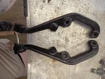 1962-67 Chevy Ii Steering Arms, Early Nova For Disc Brake Spindle. Fixed Price $70.00.
