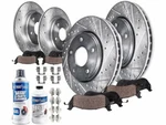 1997-2002 Ford Expedition Brake Pad And Rotor Kit Detroit Axle 14595PJ. Fixed Price $266.99.