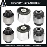 Rear Axle Control Trailing Arms Bushing Kit 6PC For Bmw E36 E46 X3 1992-2010. Fixed Price $100.10.