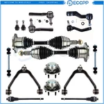 Front Control Arm Wheel Hub Bearing Cv Axle Shaft For 1999-2006 Gmc Sierra 1500. Fixed Price $294.49.